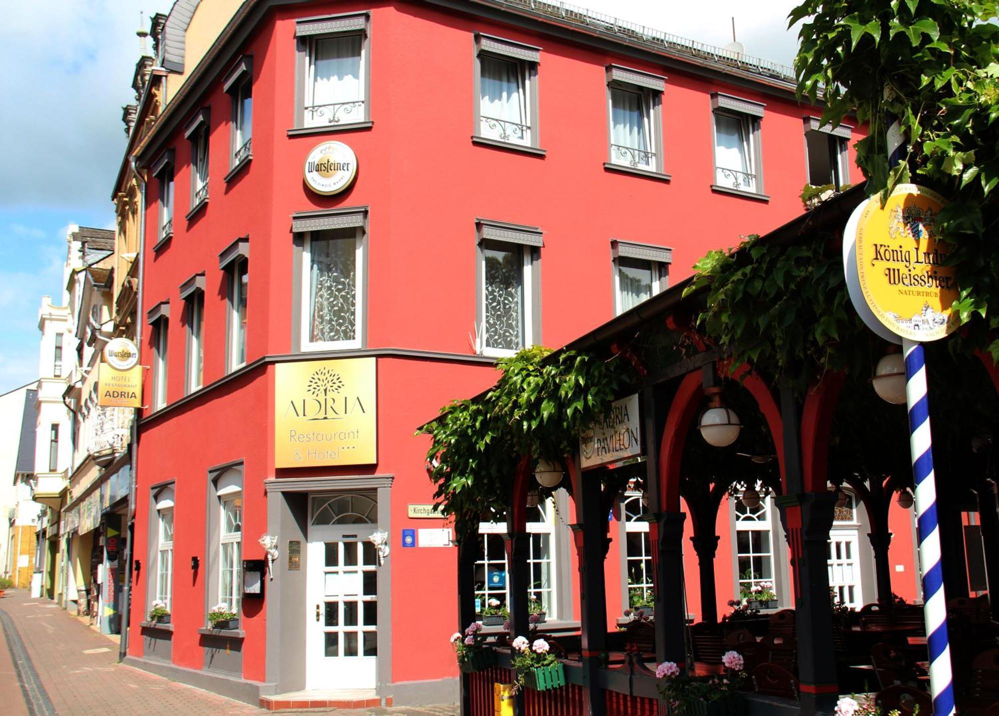 Hotel Restaurant Adria Kroatien Bad Ems Exterior photo
